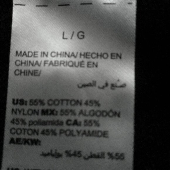 SOMA Open Front Long Sleeve Black Long Cardigan Sweater L - Picture 4 of 6